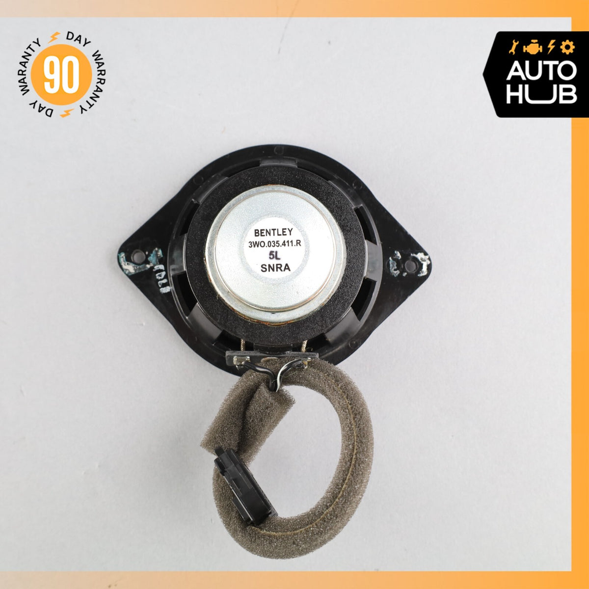 2006 Bentley Continental Flying Spur Rear Side Mid Range Sound Speaker OEM 53k - photo 14