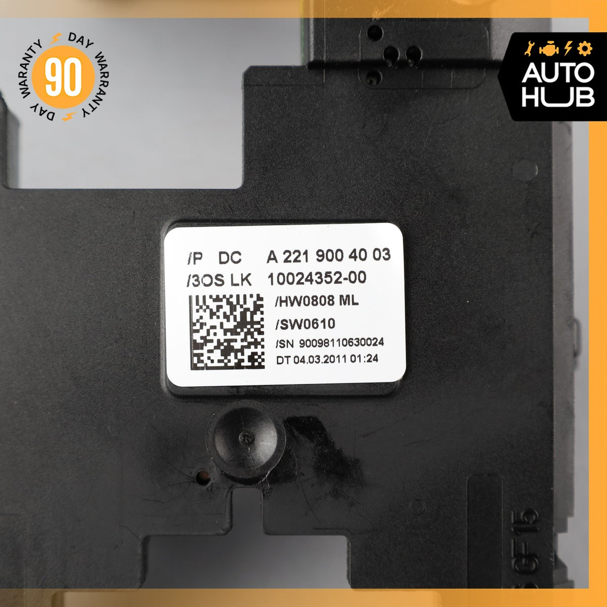 10-14 Mercedes W221 S63 AMG CL550 Steering Wheel Angle Sensor 2219004003 OEM - photo 8