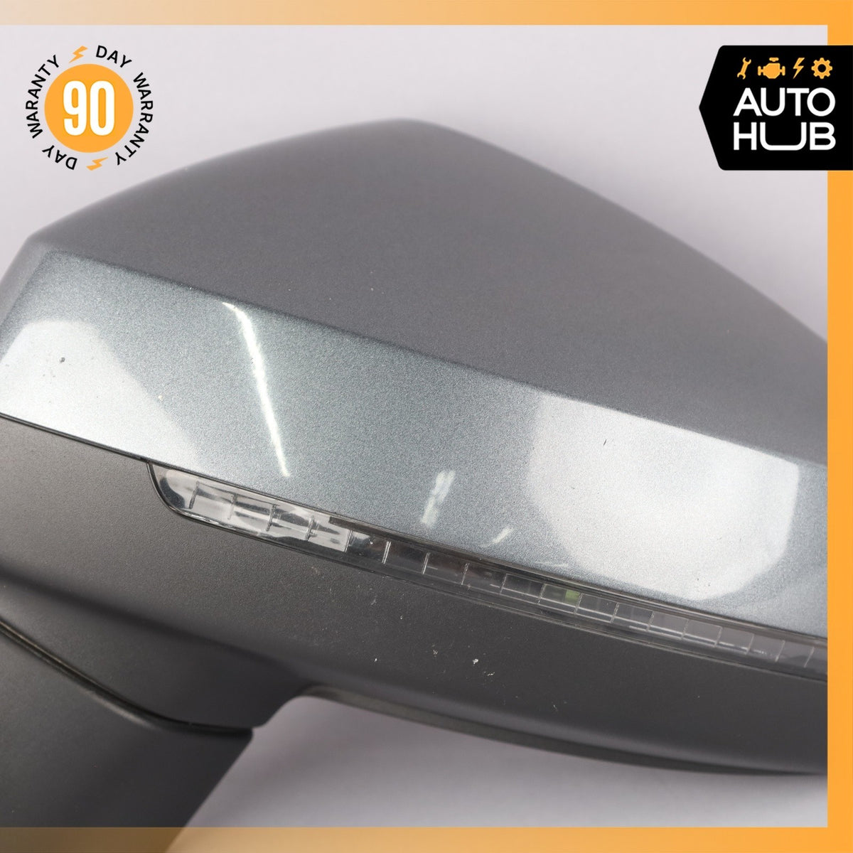 15-20 Audi 8V A3 S3 Front Left Driver Side Rear View Mirror Gray OEM - photo 10
