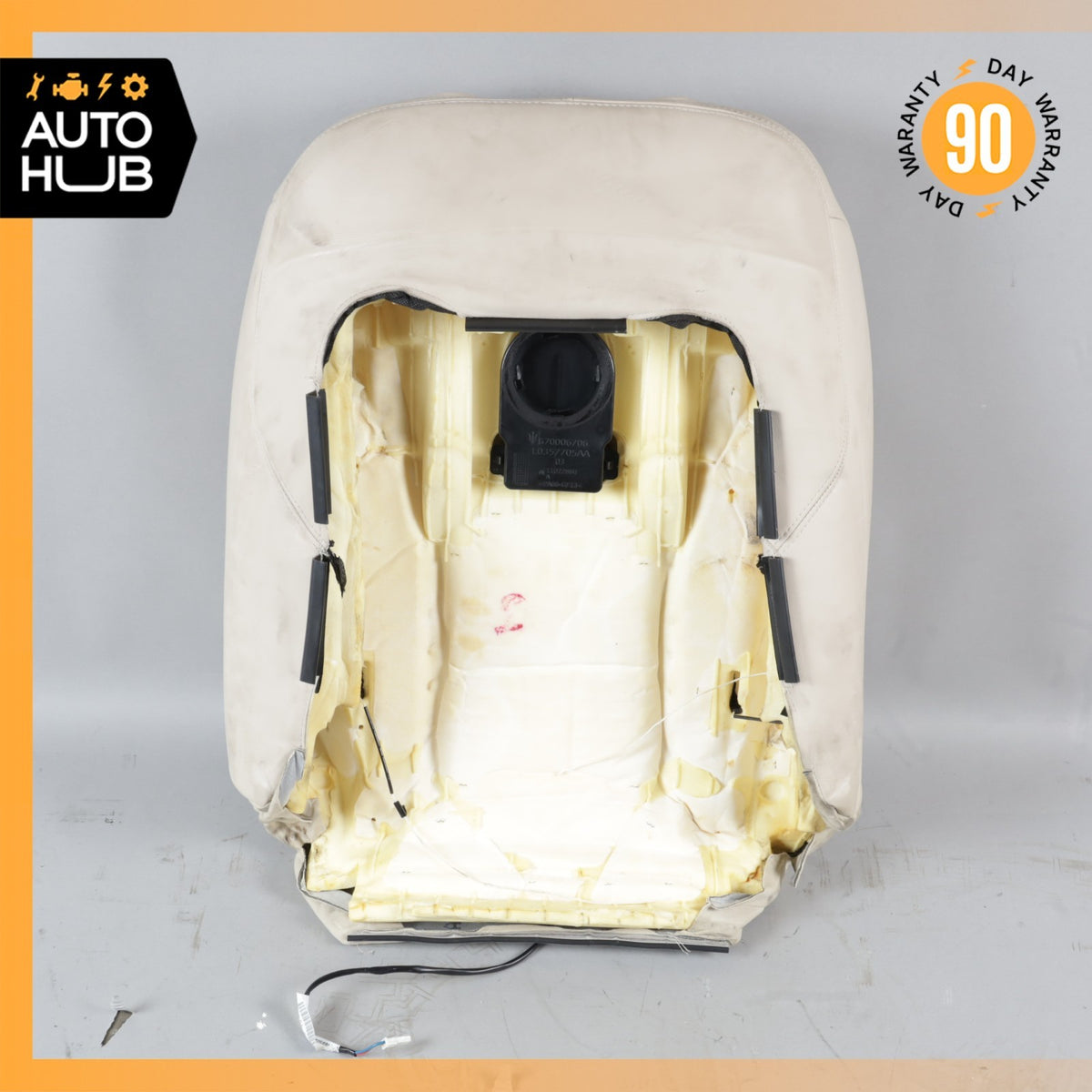 14-17 Maserati Quattroporte M156 GTS Front Left Side Top Upper Seat Cushion OEM - photo 11