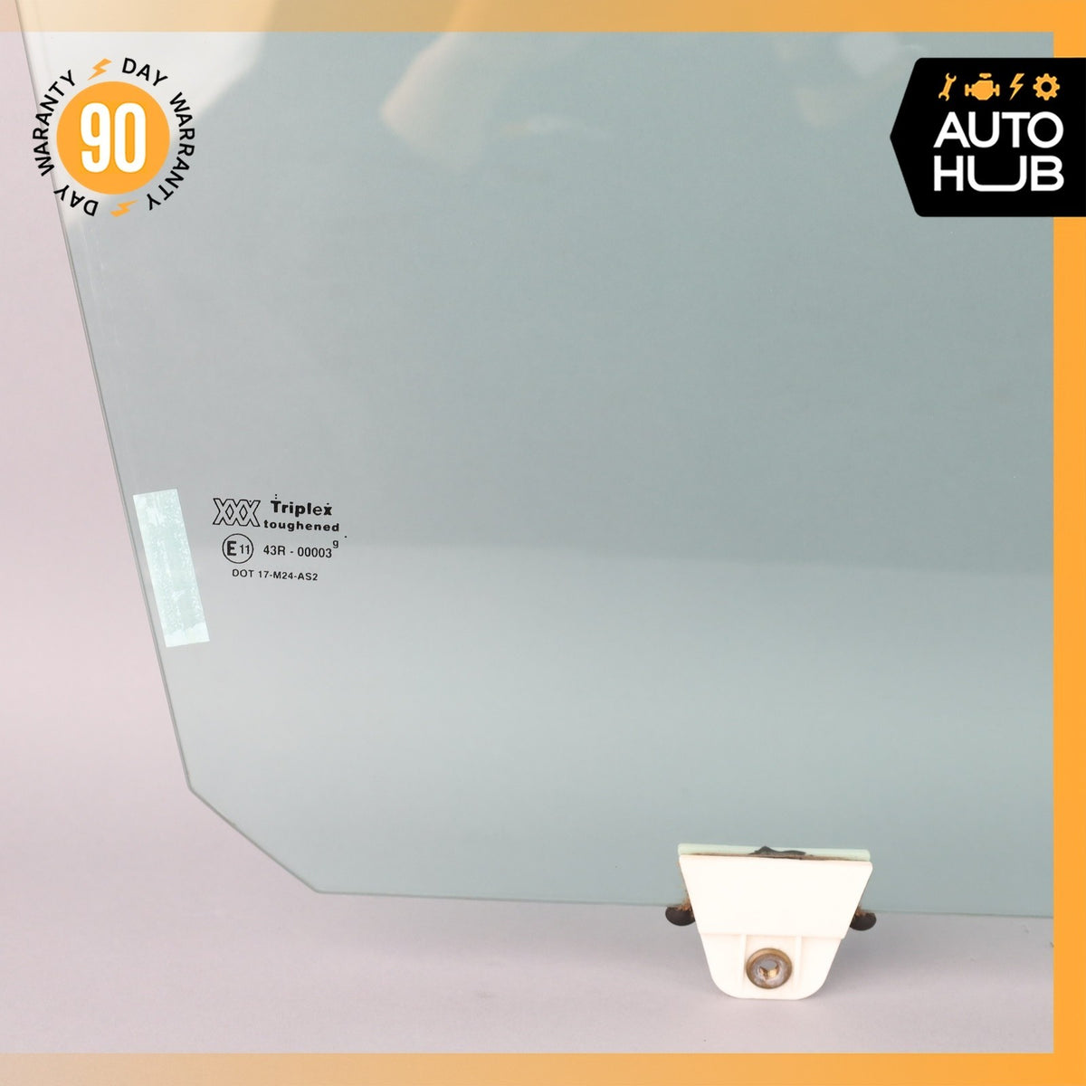 Bentley Arnage / Rolls Royce Silver Seraph Front Right Door Window Glass OEM 42k - photo 3