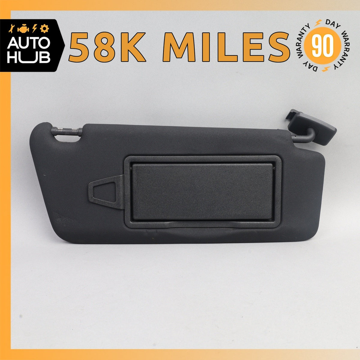 11-17 Mercedes W207 E400 E350 Right Passenger Side Sun Visor Shade Sunvisor OEM - photo 1