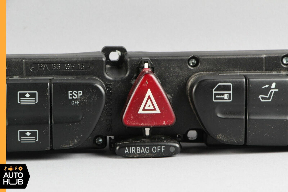 01-04 Mercedes W203 C320 CLK500 Hazard Light Control Switch 2038215258 OEM - photo 3