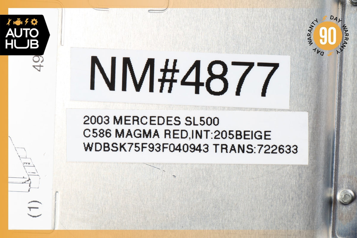 03-12 Mercedes R230 SL500 SL55 AMG Front Left SAM Fuse Box Control Module OEM - photo 12