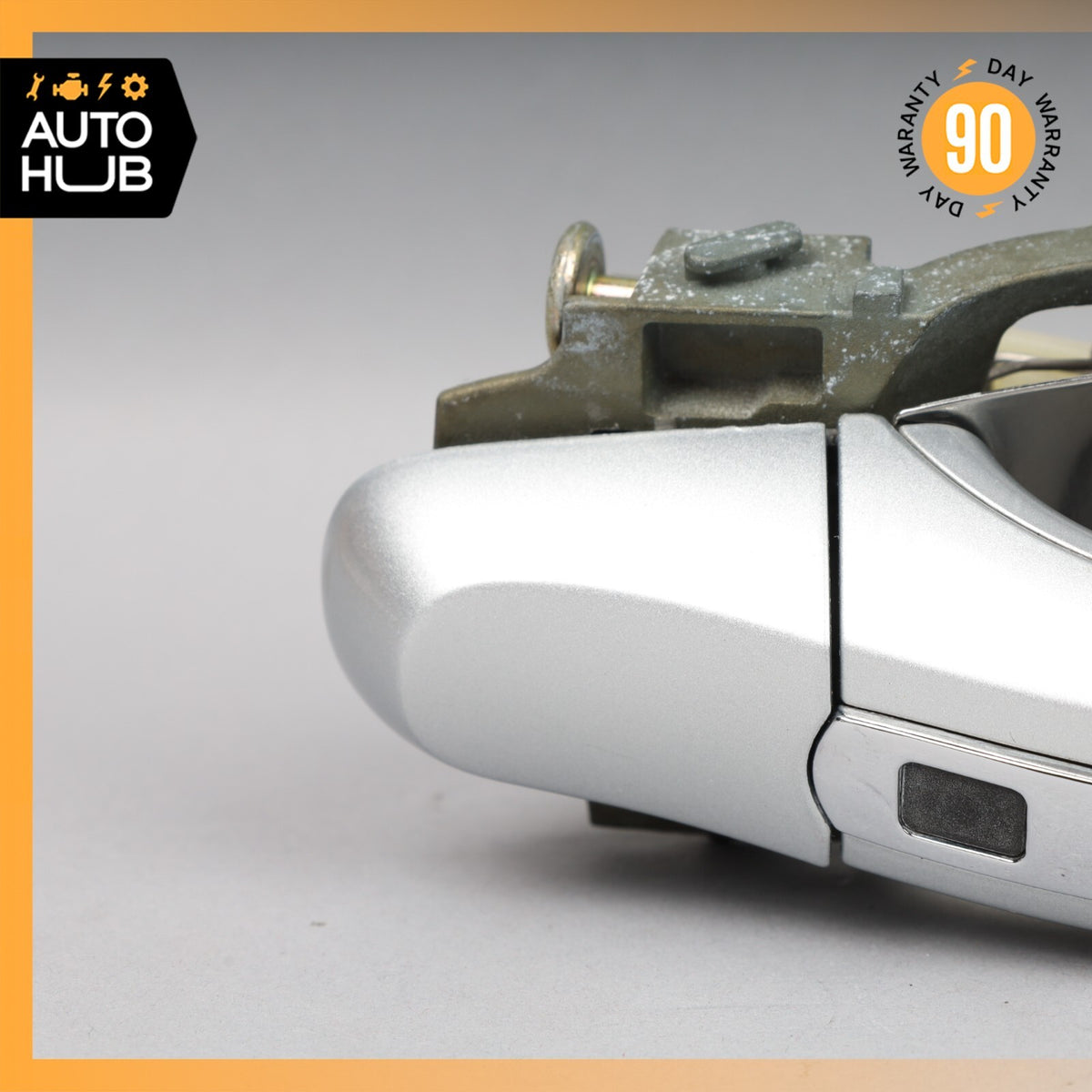 03-13 Bentley Continental GT GTC Right Side Door Handle Keyless Go Silver OEM - photo 5