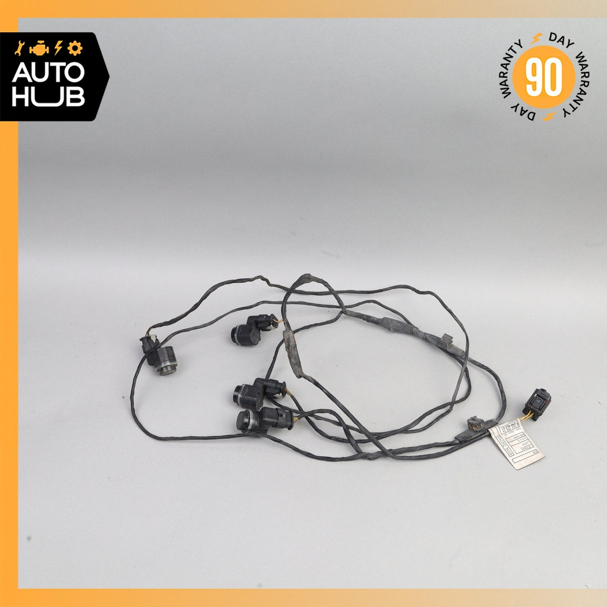 11-13 BMW E70 X5 Rear Bumper Wire Harness w/ Parking Aid Sensor Set OEM - photo 2