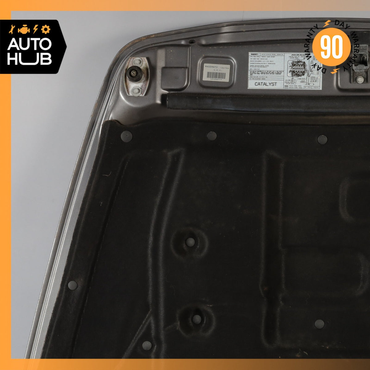 02-07 Maserati Spyder 4200 M138 Cambiocorsa Hood Bonnet Cover Panel Assembly OEM - photo 17