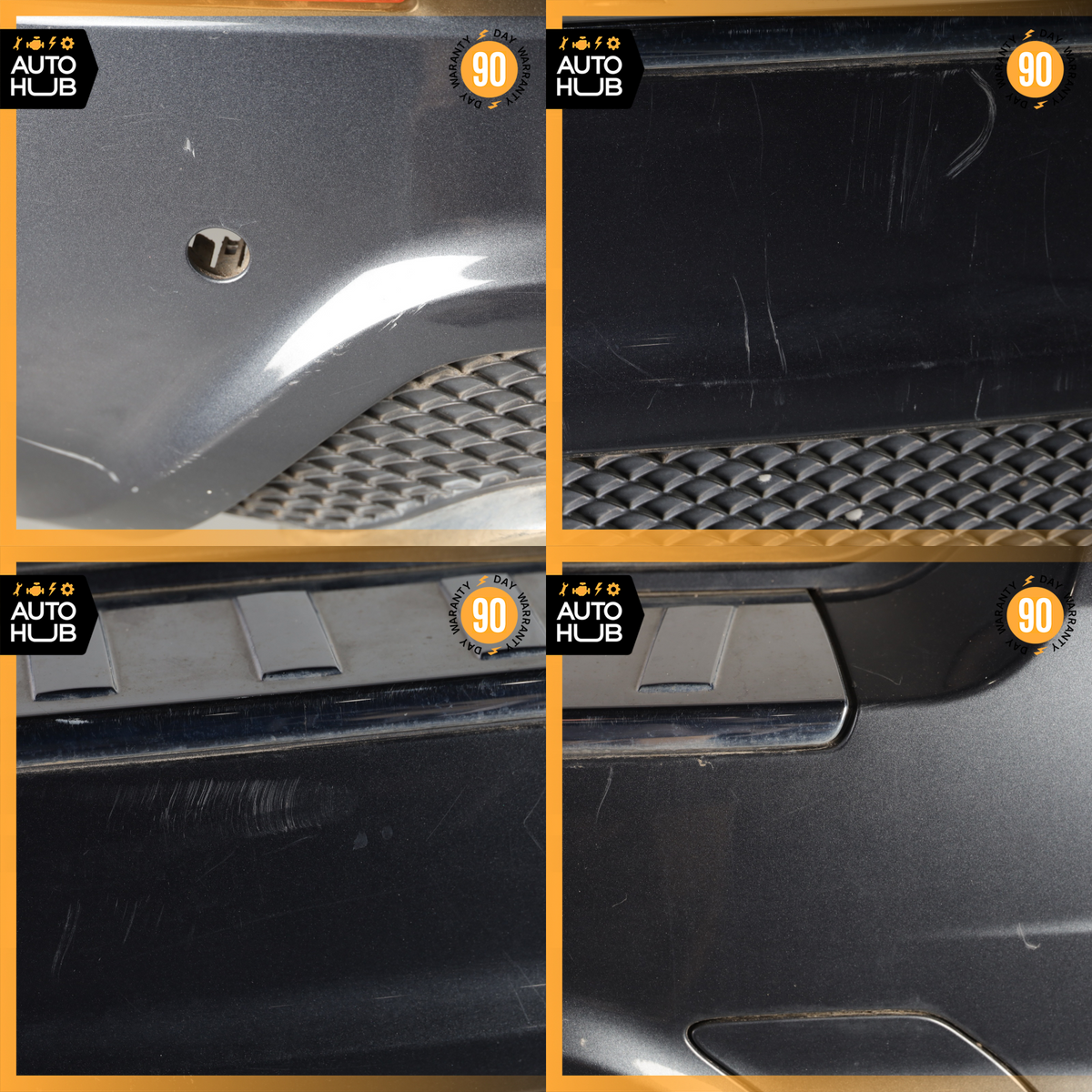 13-15 Mercedes X204 GLK250 GLK350 AMG Sport Rear Bumper Cover Assembly Gray OEM - photo 14