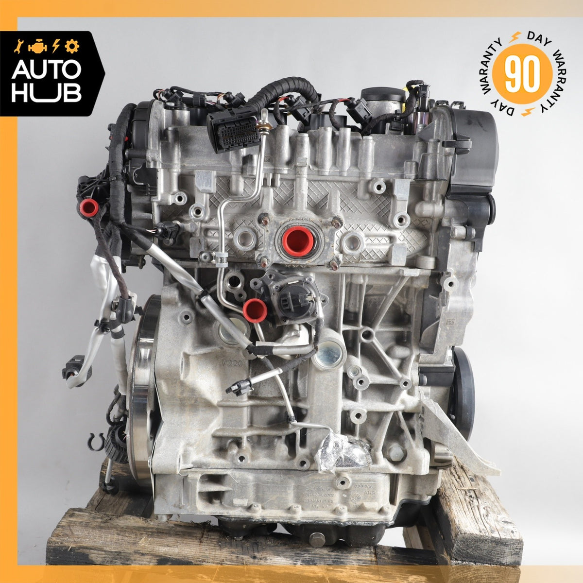 16-18 Audi 8V E-Tron A3 1.4L L4 Engine Motor Assembly CXUA OEM 78k - photo 6