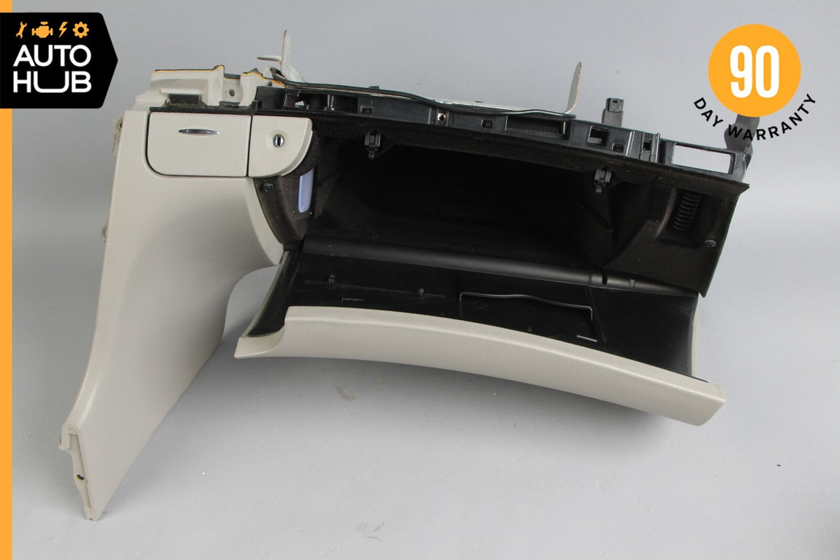 03-06 Mercedes W211 E500 E350 Dashboard Glove Box Storage Compartment Gray OEM - photo 7