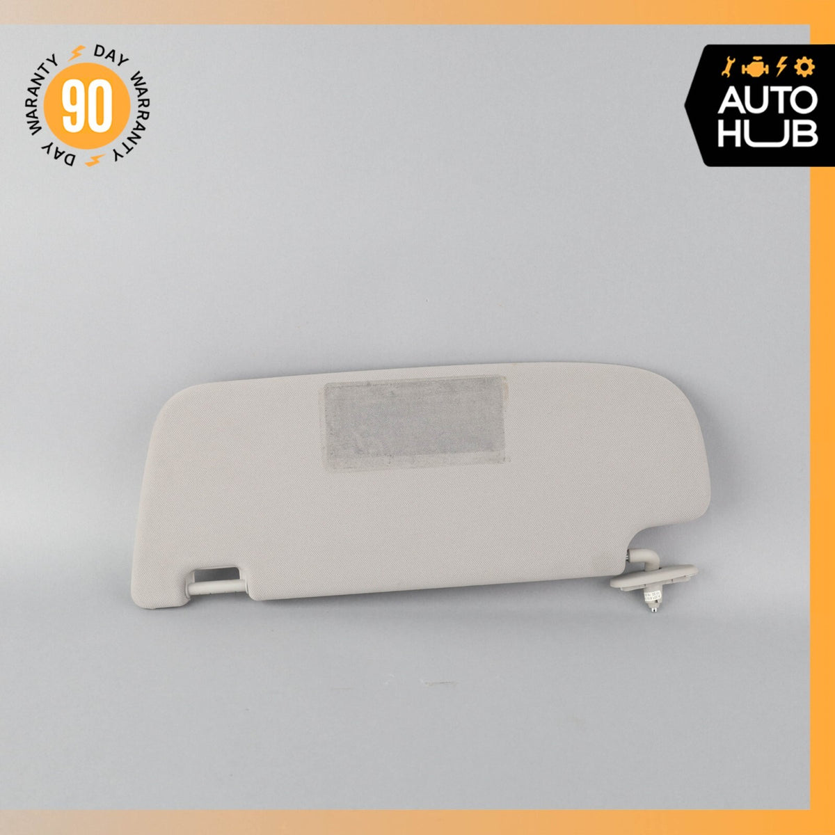 07-14 Mercedes W221 S550 CL550 Right Side Sun Visor Shade Sunvisor Gray OEM - photo 4