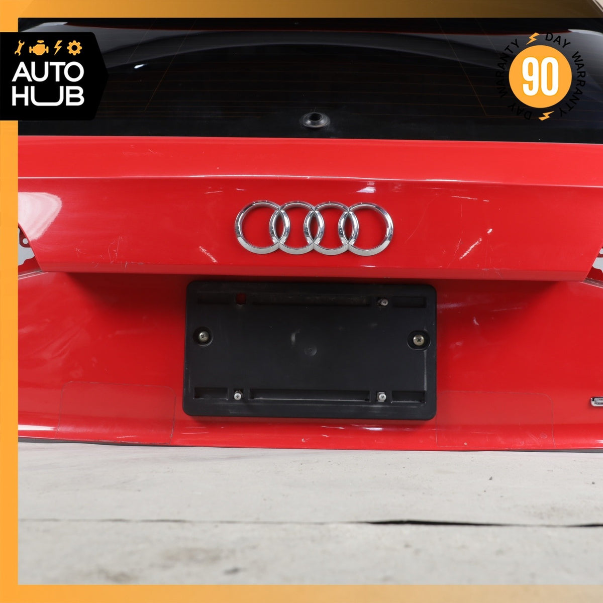 16-18 Audi 8V A3 E-Tron Trunk Lid Liftgate Tailgate Hatch Shell Red OEM 78k - photo 15