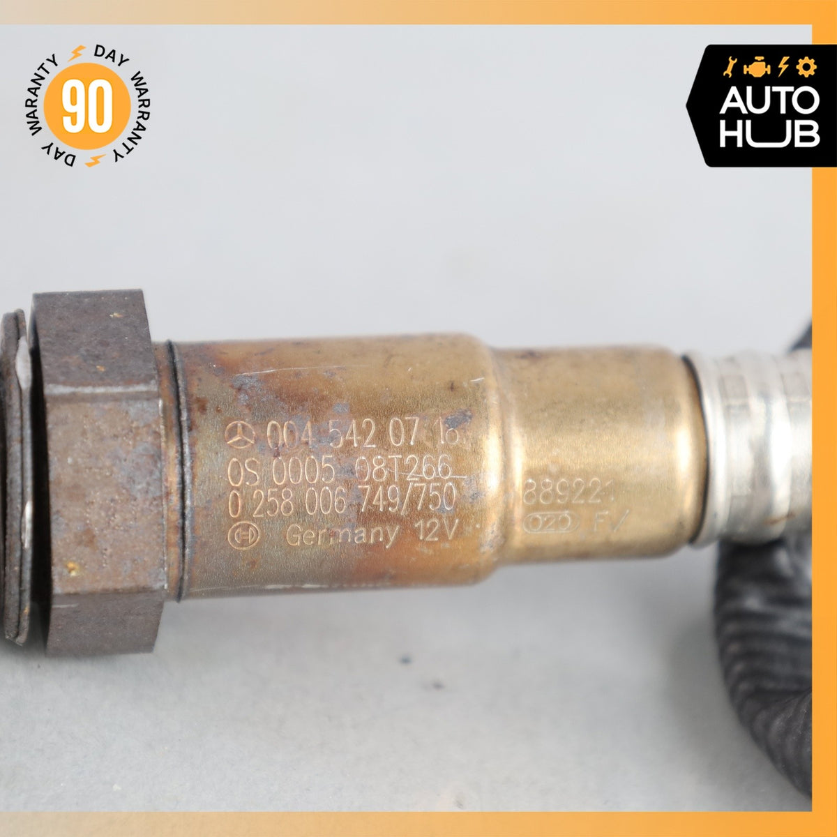 Mercedes R230 SL550 S550 CL550 Oxygen O2 Sensor Lambda Set of 4 0045420718 OEM - photo 18