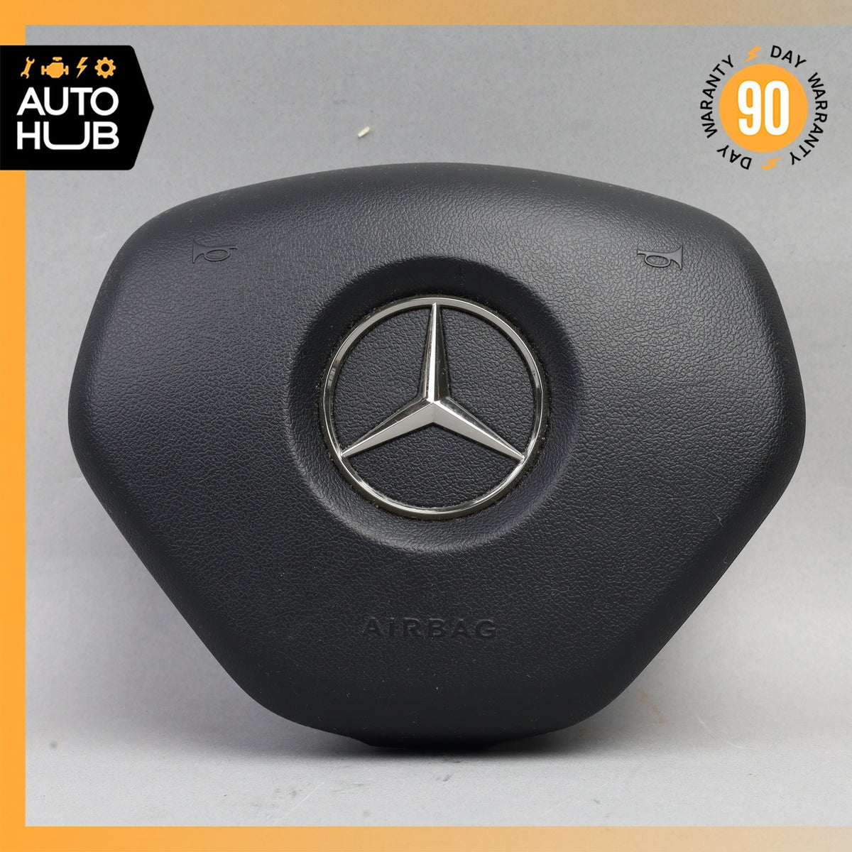 12-17 Mercedes W242 B250e SLK250 E400 Driver Steering Wheel Airbag Black OEM - photo 2