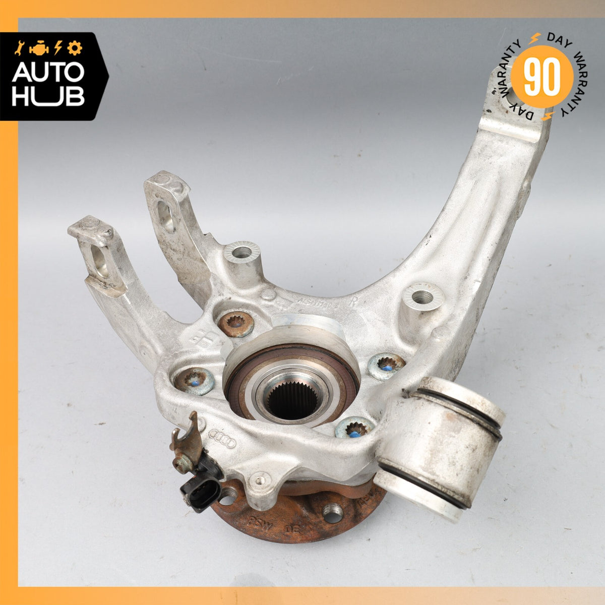 Bentley Continental GT Flying Spur Rear Right Side Spindle Knuckle Hub OEM - photo 10