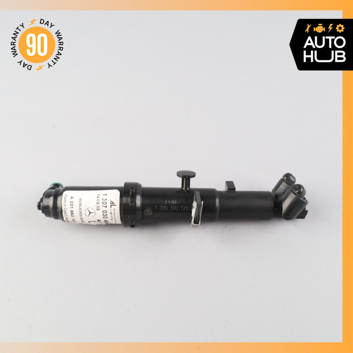 07-14 Mercedes W221 S63 CL550 S550 Left Side Headlight Washer Nozzle Pump OEM - photo 4