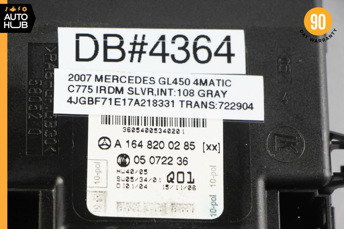 06-10 Mercedes X164 GL450 R350 Front Right Passenger Door Control Module OEM - photo 8