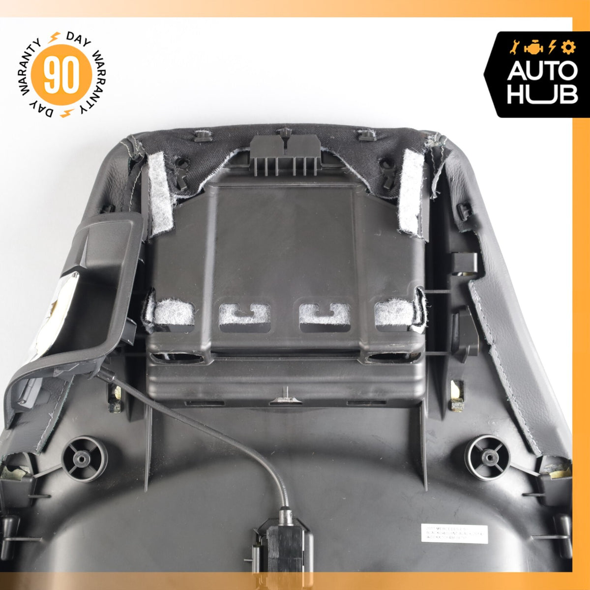 10-17 Mercedes W207 E550 E350 E400 Front Left Side Seat Cushion Upper Black OEM - photo 10