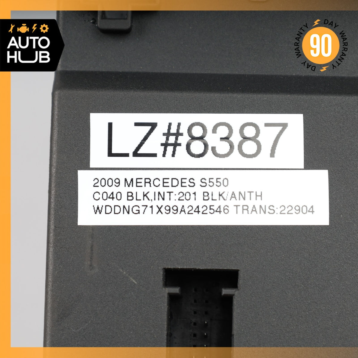 07-14 Mercedes W221 S550 CL550 Rear Trunk Relay SAM Module 2215408562 OEM - photo 10