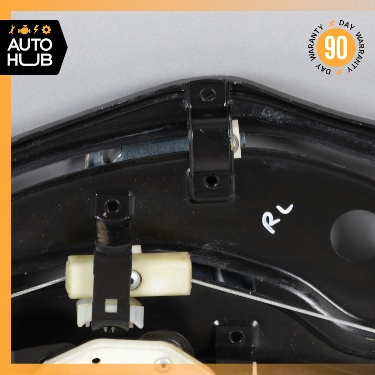 08-10 Bentley Continental GT Coupe Rear Left Side Window Regulator OEM 31k - photo 5
