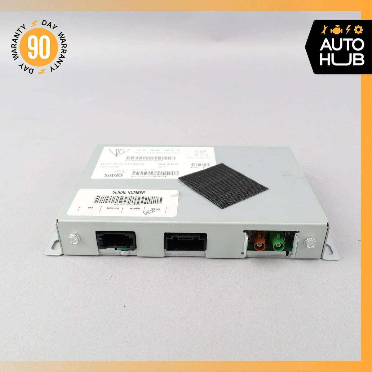 Porsche Cayenne 955 Satellite Radio Receiver Control Module Unit 7L5910563D OEM - photo 5