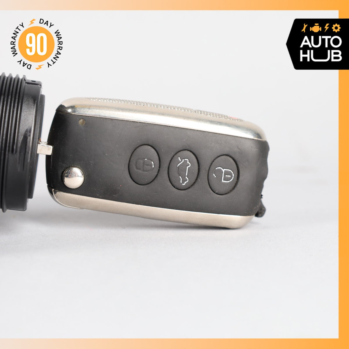 03-18 Bentley Continental GTC GT Start Ignition Switch Module w/ Key OEM 71k - photo 4