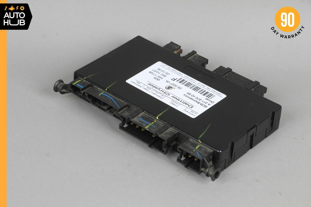 03-12 Mercedes W164 ML350 E320 CLS550 E550 Seat Control Module Left 2118704085 - photo 2