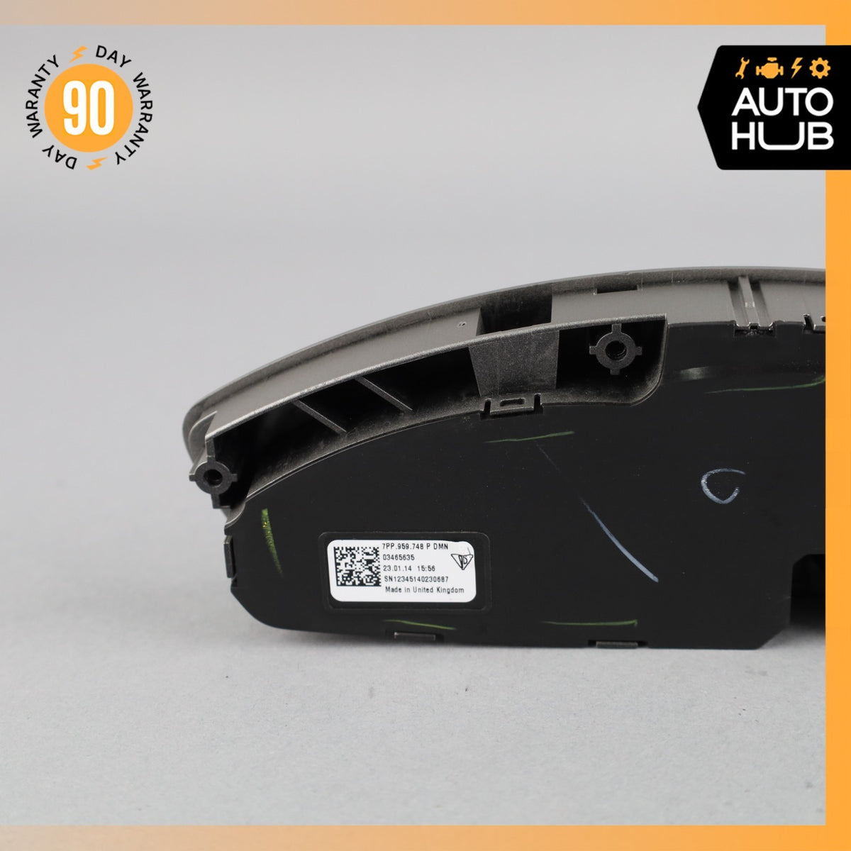 10-18 Porsche Panamera 970 Front Right Side Seat Control Panel Switch OEM - photo 5