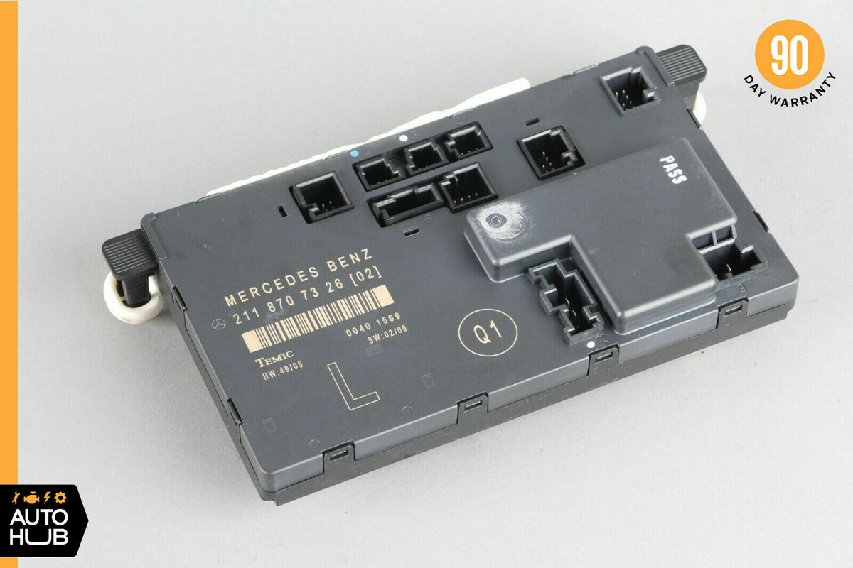03-09 Mercedes W211 E350 E500 Front Left Side Door Control Module 2118707326 OEM - photo 1