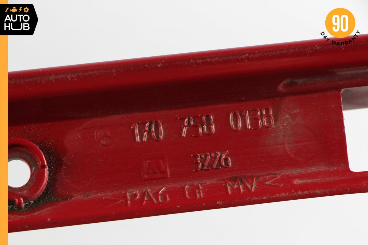 97-00 Mercedes R170 SLK230 Rear Trunk Lift Gate Handle Trim Red 1707580138 OEM - photo 11