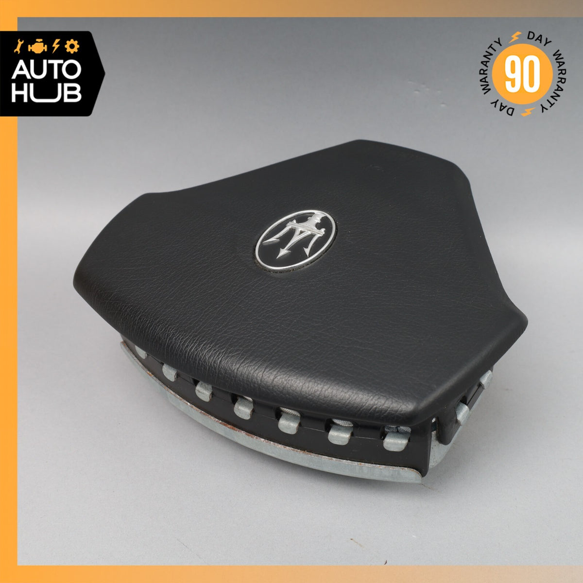 03-13 Maserati Quattroporte M139 Steering Wheel Air Bag Airbag Black OEM - photo 7