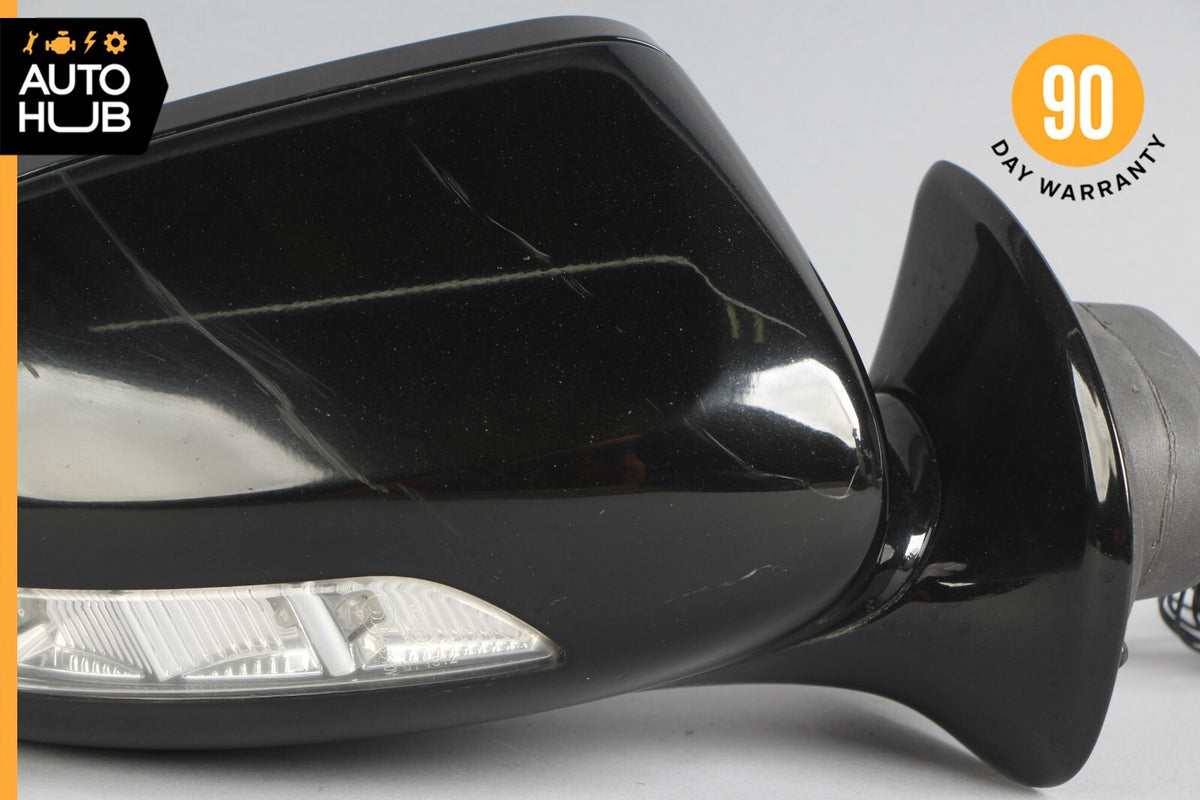 07-09 Mercedes W211 E350 E550 E320 Right Side Rear View Door Mirror Black OEM - photo 6