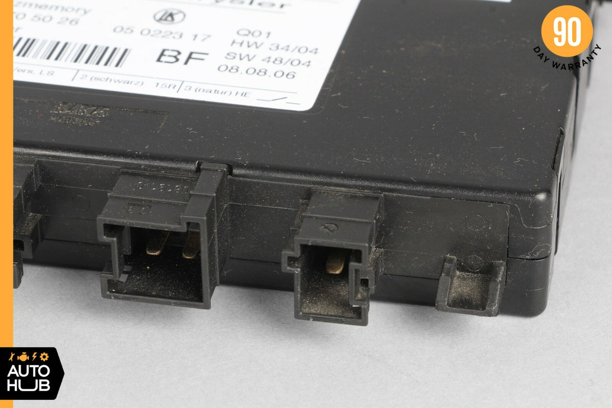 03-11 Mercedes W211 CLS500 E500 Under Seat Control Module Front Right Side OEM - photo 3