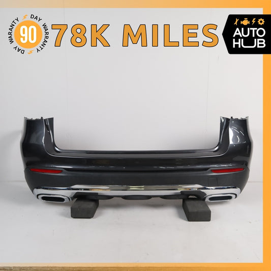 20-22 Mercedes X253 GLC300 Base Rear Bumper Cover Assembly Gray OEM 78k - photo 1