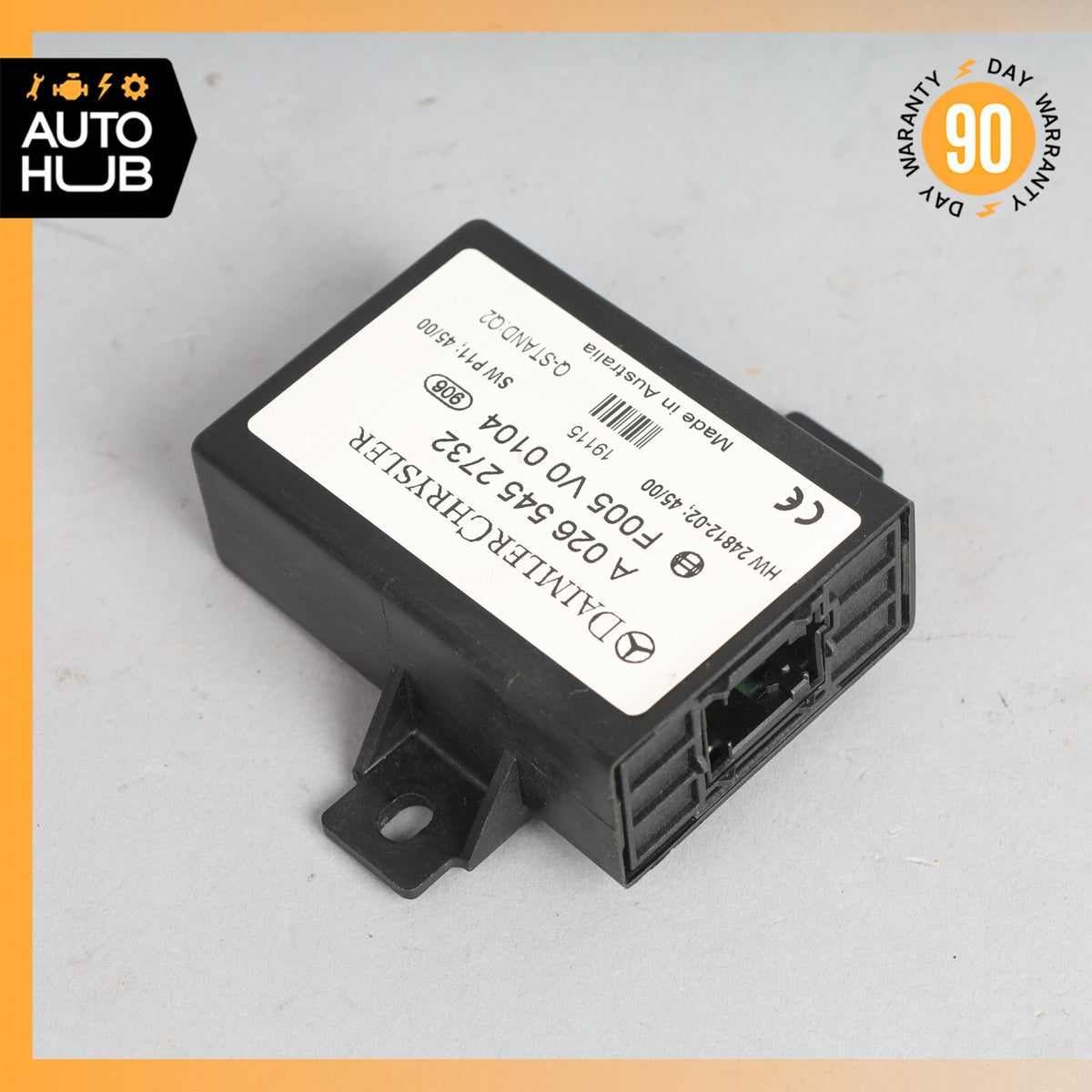 03-06 Mercedes R230 SL500 SL55 Diagnosis System Module 0265452732 OEM - photo 2