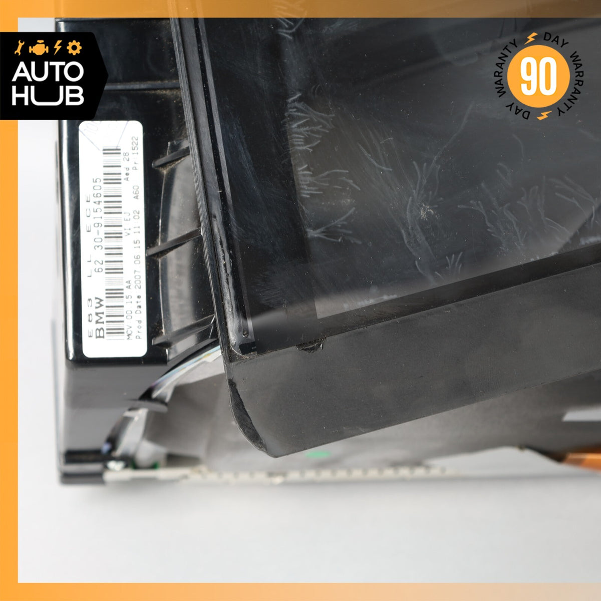 04-10 BMW E64 650i 645Ci Head Up Windscreen Display Projector Unit OEM 65k - photo 4