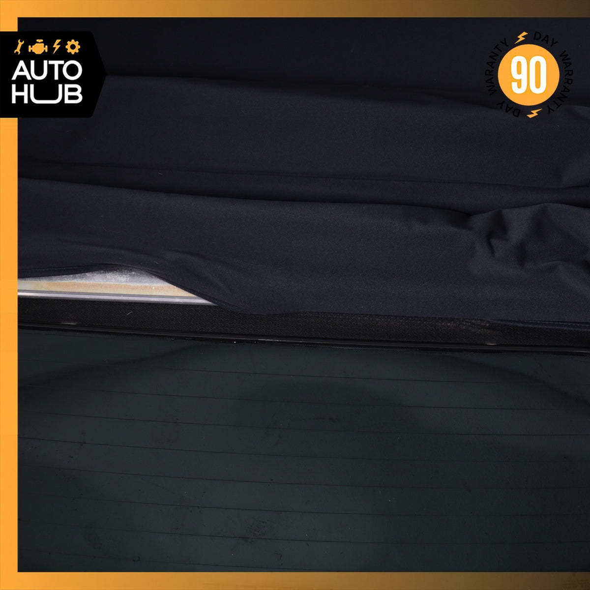 03-04 Porsche Boxster 986 Convertible Soft Top Roof Black OEM 61k - photo 12