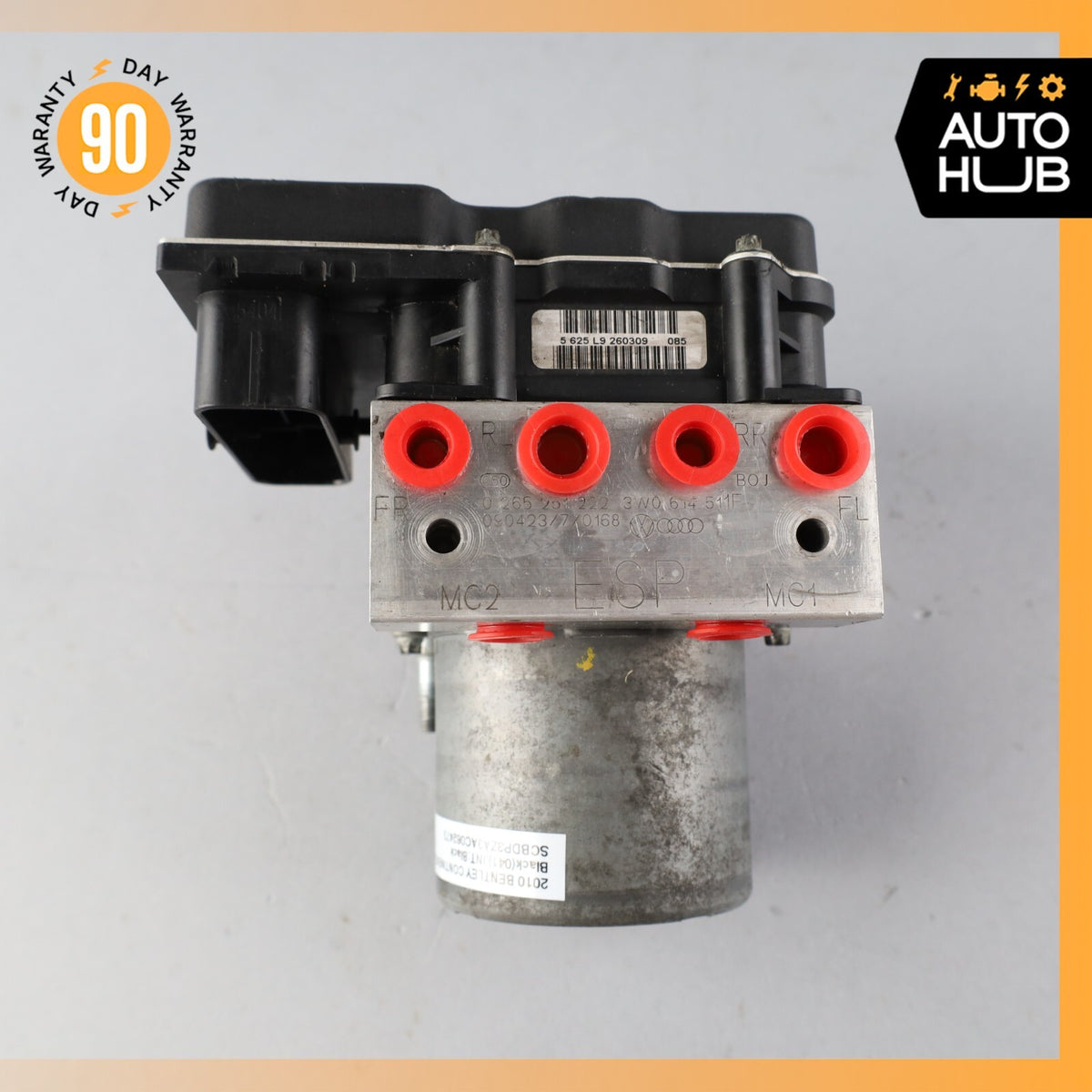 08-11 Bentley Continental GTC Speed GT ABS Anti Lock Brake Pump Module OEM 83k - photo 9