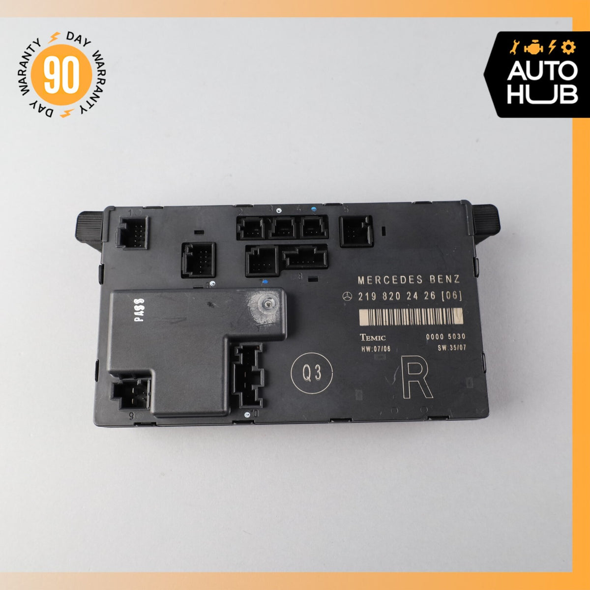 06-11 Mercedes W219 CLS550 CLS500 Door Control Module Front Right Side OEM - photo 7
