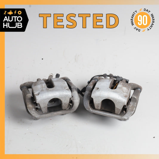 Mercedes X166 GL450 GLS400 Rear Left & Right Brake Calipers w/ Actuator Set OEM - photo 1
