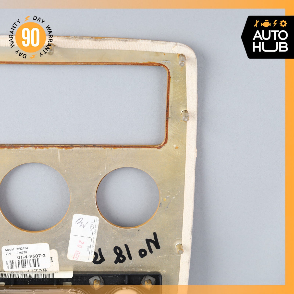 06-13 Bentley Continental Flying Spur Overhead Dome Light Trim Wood OEM 58k - photo 9