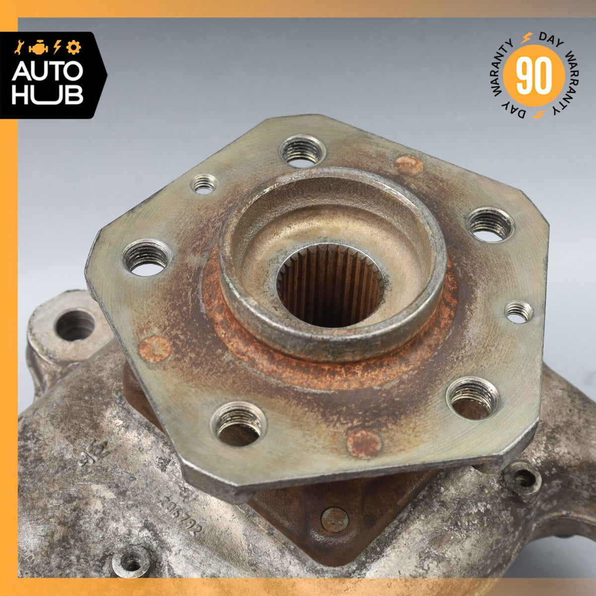 03-10 Maserati Quattroporte M139 Front Right Side Spindle Knuckle Hub OEM - photo 4