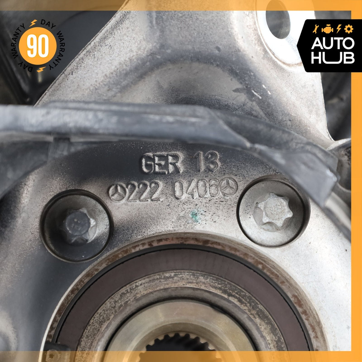 14-20 Mercedes W222 S450 S600 Rear Right Passenger Spindle Knuckle Hub OEM 28k - photo 13