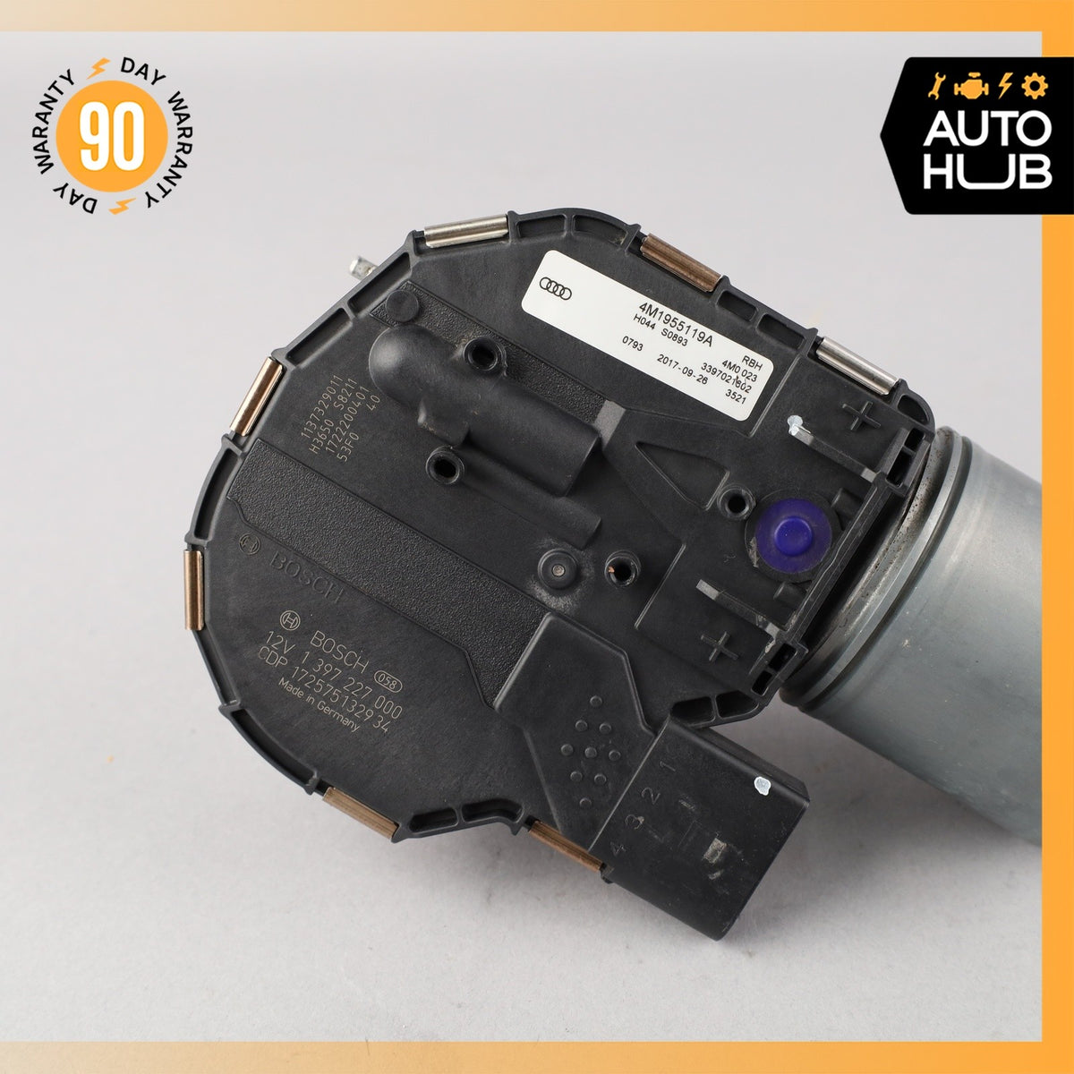 Audi 4M Q7 Windshield Wiper Motor 4M1955023B OEM 87k - photo 4