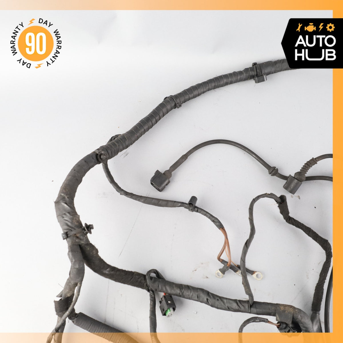 Bentley Continental Flying Spur Engine Motor Left Side Wiring Harness Cut 58k - photo 2