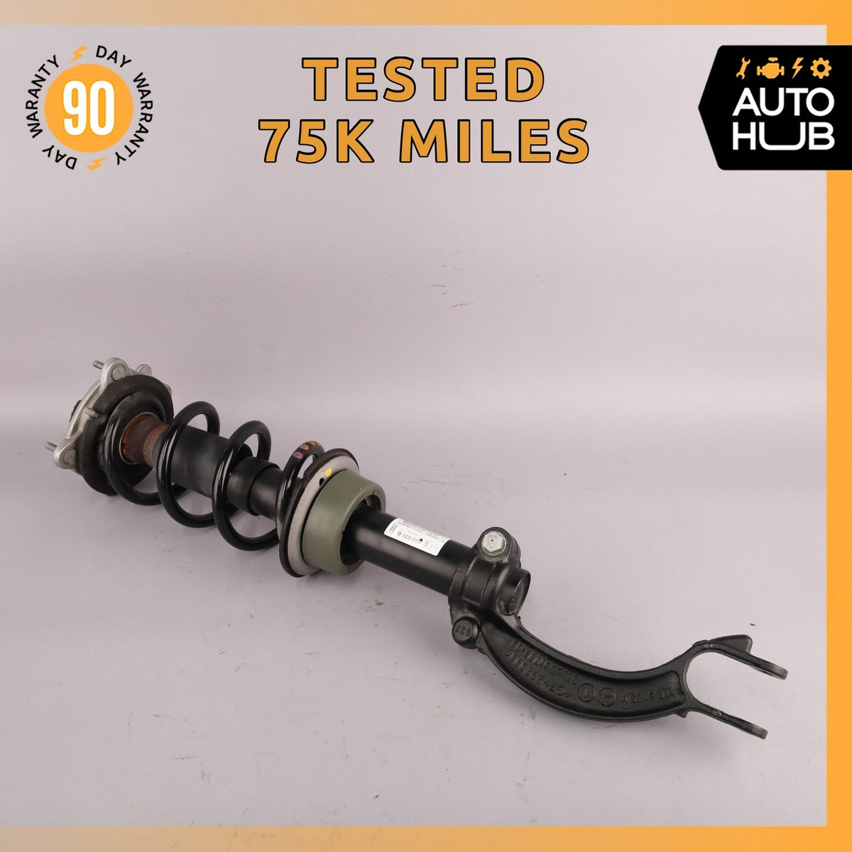 12-18 Audi C7 A6 Front Left Suspension Strut Shock Absorber OEM 75k - photo 1