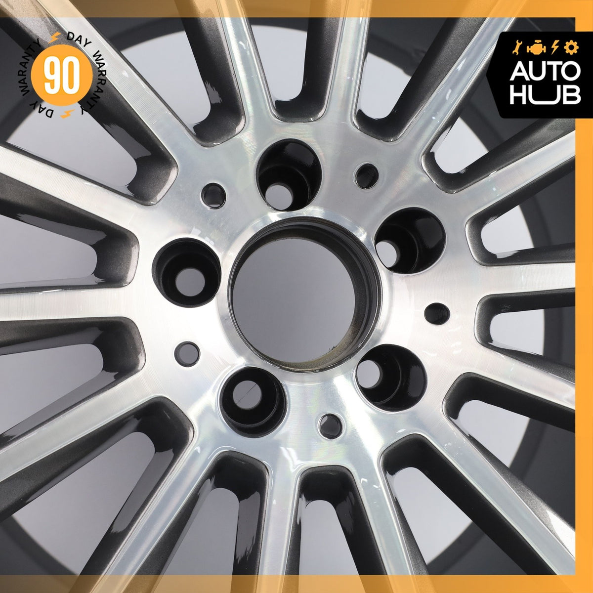Mercedes W205 C300 C400 C43 AMG 8.5 x 19 19" Rear Wheel Rim 2054011400 OEM - photo 8