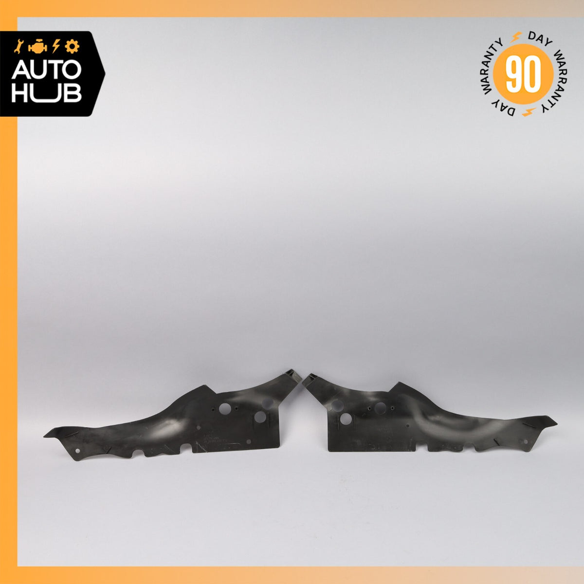 03-08 Mercedes R230 SL500 SL55 Upper Radiator Support Top Cover Set of 2 OEM - photo 6