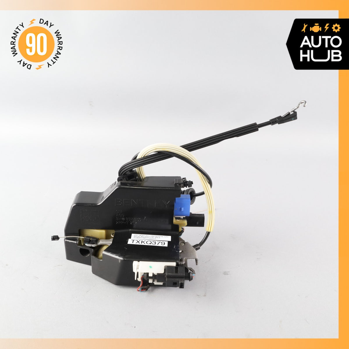 03-10 Bentley Continental GTC Front Right Door Lock Latch Keyless Go OEM - photo 2
