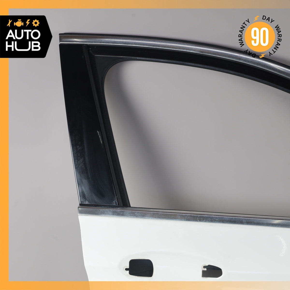 17-23 Mercedes W213 E300 E400 Front Right Passenger Side Door Shell White OEM - photo 4